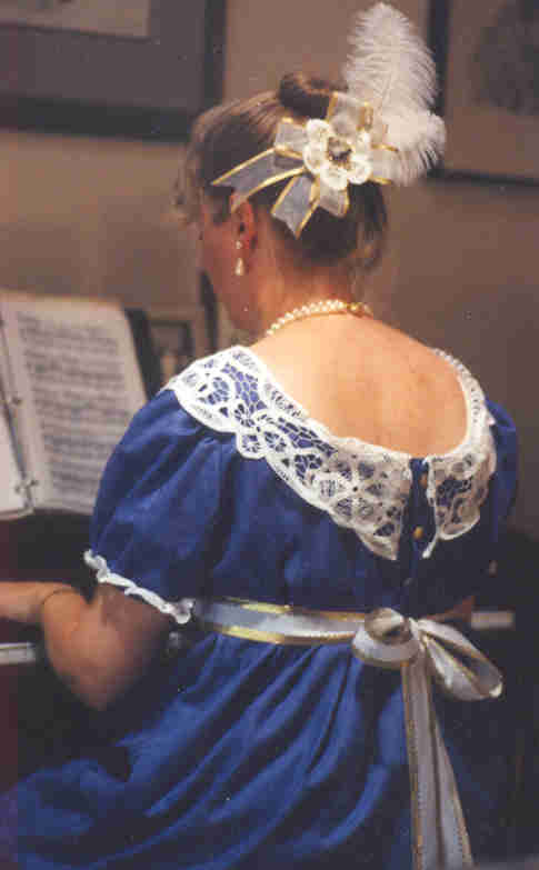 Regency ballgown by Shelley Adina