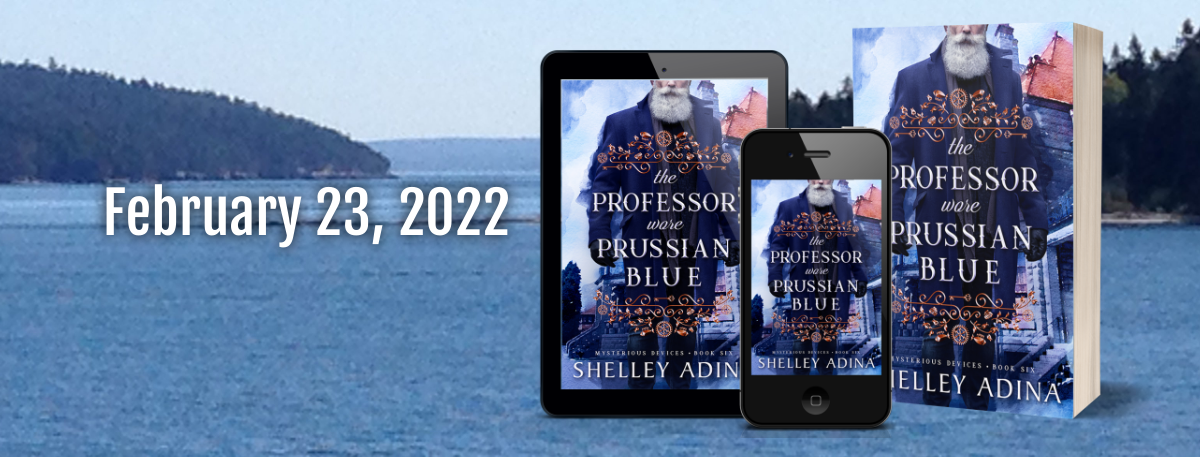 The Professor Wore Prussian Blue by Shelley Adina