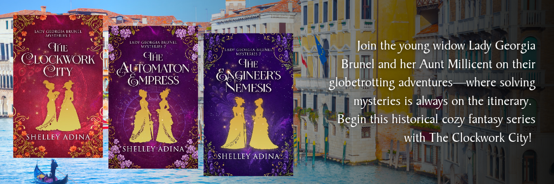 Lady Georgia Brunel Mysteries series banner